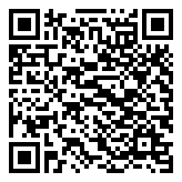 QR-Code - schickes Clandesign / Blau - Weiß